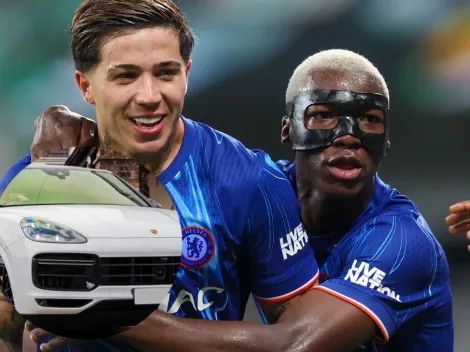 Enzo Fernández tiene un Porsche de 200.000 dólares ¿cuánto vale el auto de Moisés Caicedo?