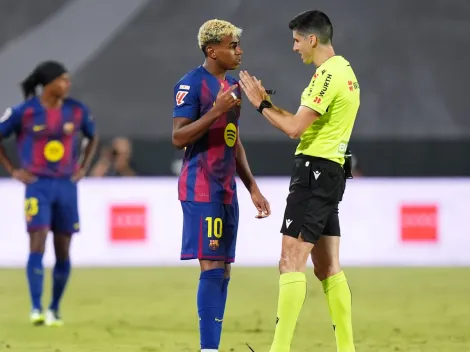 El árbitro del Rayo vs. Barcelona reconoce que no fue penal sobre Yamal