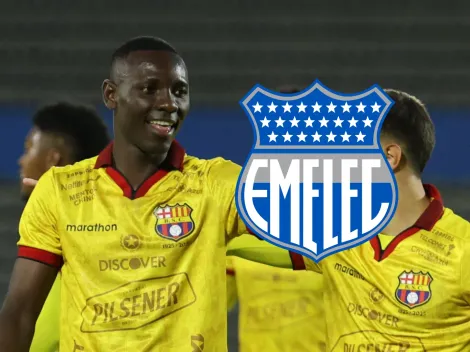 ¡Camisetazo en el Astillero! Emelec iría por dos jugadores de Barcelona