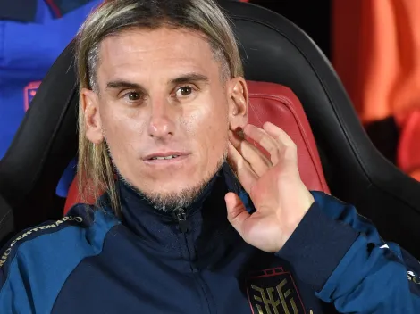 VIDEO | No le gustó la pregunta: Sebastián Beccacece y su claro enojo con periodista