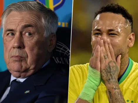 ¡Cada vez más lejos del Mundial! El motivo por el que Ancelotti no citó a Neymar