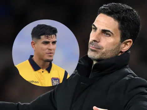 Al DT del Arsenal le volvieron a preguntar por Piero Hincapié y dio contundente respuesta