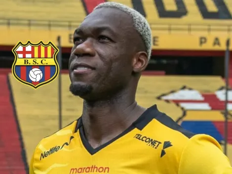 Lo quieren en Perú, no juega nada, y Barcelona SC tomó una decisión con Felipe Caicedo