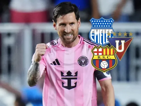 ¡Bombazo! Inter Miami con Lionel Messi llegaría a Ecuador para jugar contra uno de estos equipos
