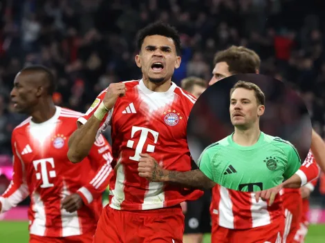 Manuel Neuer pasó de las críticas a los elogios a Lucho Díaz tras la victoria frente a St. Pauli