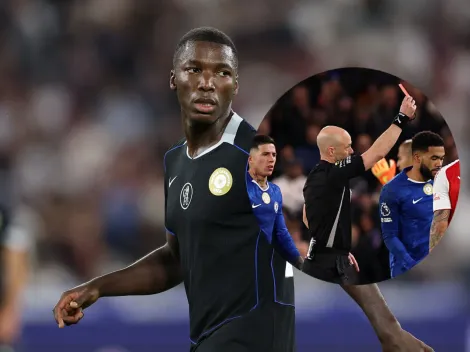 La drástica sanción que le caería a Moisés Caicedo tras irse expulsado