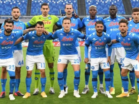 Con Chucky Lozano como titular, Napoli igualó ante Cagliari