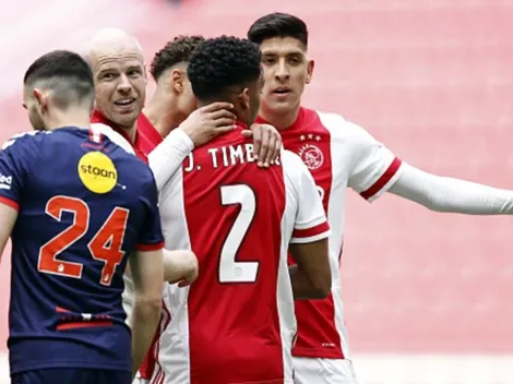 Edson Álvarez se coronó campeón de la Eredivisie con Ajax