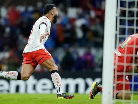 Cruz Azul abrió el marcador y Toluca lo empató con un golazo de Canelo