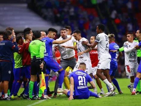 El verdadero motivo por el que se desató la bronca entre los jugadores en el Azteca