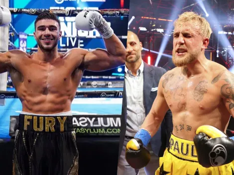 Tommy Fury acusó a Jake Paul de no tener agallas para enfrentarlo