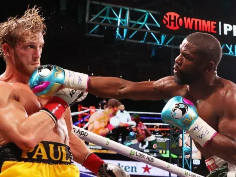 Mayweather no arriesgó, igualó con Logan Paul y se llevó abucheos