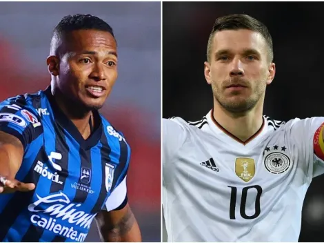 Antonio Valencia recomendó a Lukas Podolski jugar a Querétaro