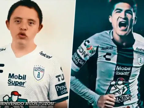 Pachuca hizo oficial el fichaje de Nico Ibáñez con emotivo video inclusivo