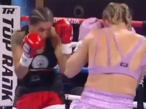 La Pantera Farías hizo que a Mikaela Mayer le costara sangre la victoria