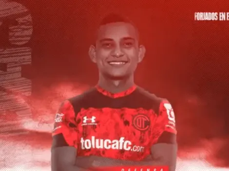 Oscar Vanegas es nuevo jugador de Toluca