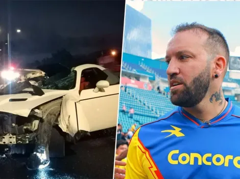 Vuoso explicó lo que realmente ocurrió previo al impactante choque con su auto