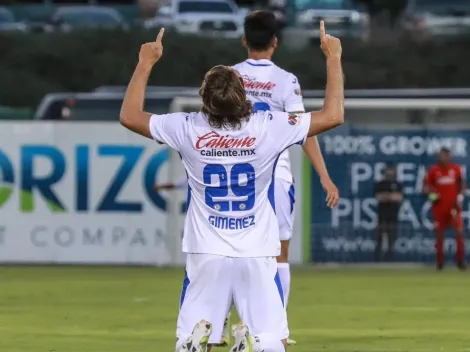 Cruz Azul le ganó a Pachuca con un gol sobre el final