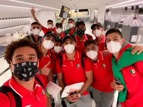 El Tri olímpico ya está en Japón