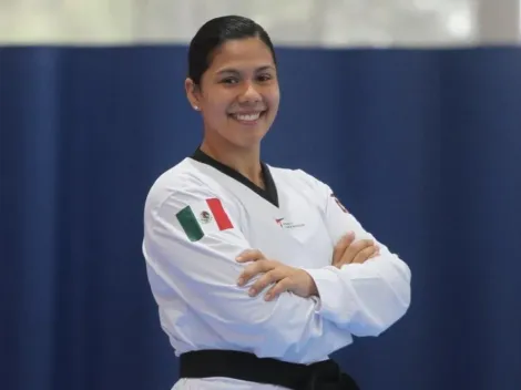 Briseida Acosta y su familia de taekwondoínes