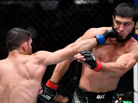 En la UFC, Islam Makhachev le dio una paliza a Thiago Moises