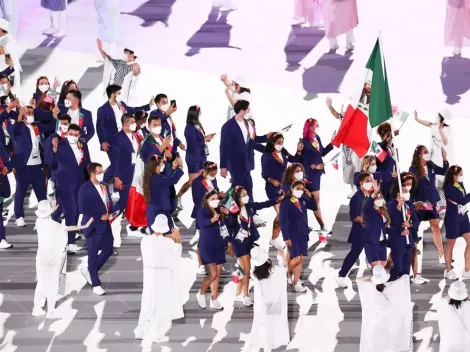 ¡Tokio 2020 se pintó tricolor! Así fue el desfile de la delegación mexicana