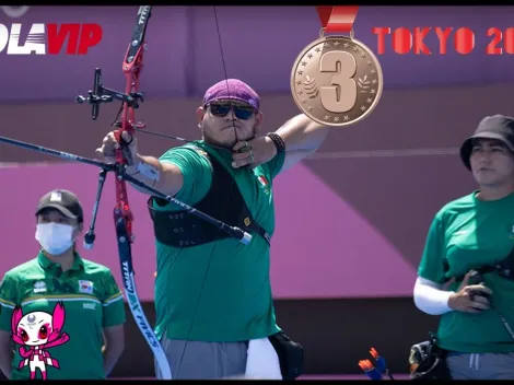 ¡Cayó la primera! Bronce para México en Tiro con Arco por equipos mixtos