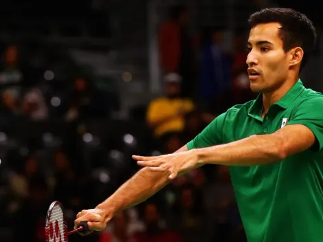 Otra despedida mexicana: Lino Muñoz fue eliminado en bádminton