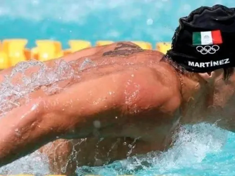 Ángel Martínez tuvo su debut y despedida en las piscinas de Tokio 2020