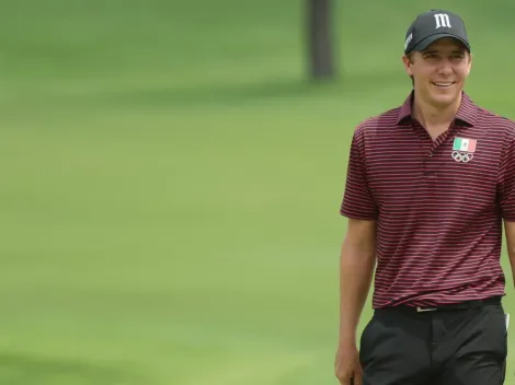 Carlos Ortiz cerró un gran primer día en golf y se ilusiona con dar otra medalla a México