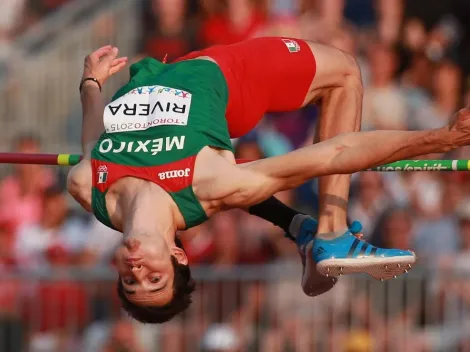 En el inicio del atletismo, Edgar Rivera no pudo alcanzar la final en salto en altura