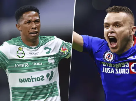Santos Laguna empató con Cruz Azul por 1-1 en el Grita México Apertura 2021