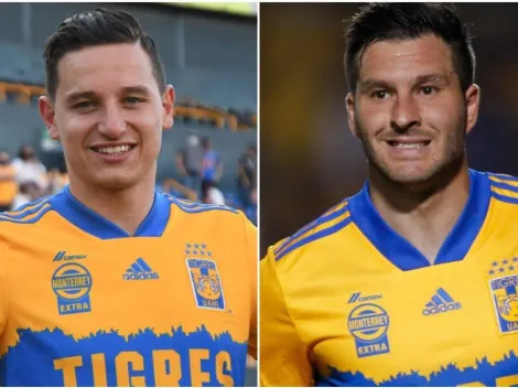 Thauvin y Gignac, separados en la práctica de Tigres UANL