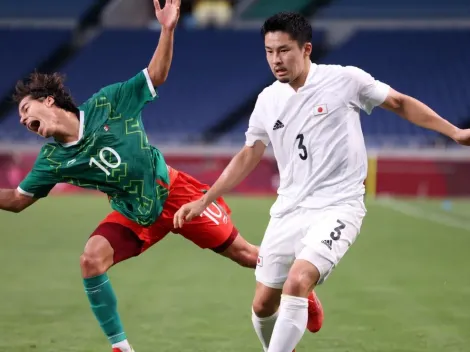 Diego Lainez salió lesionado del partido de México ante Japón en Tokio 2020