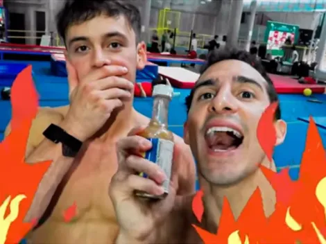 Video: El día que Rommel Pacheco hizo probar salsa de habanero a Tom Daley