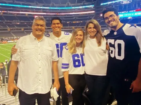 VIDEO: La euforia de la mamá de Isaac Alarcón cautiva a la NFL