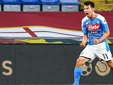 Con Hirving Lozano como titular, Napoli superó a Genoa