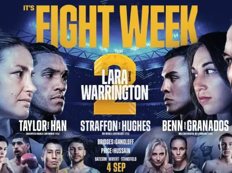 Mauicio Lara vs Josh Warrington: Cartelera completa del mega evento en Leeds