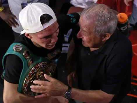 Bob Arum, CEO de Top Rank, salió en defensa de Oscar Valdez