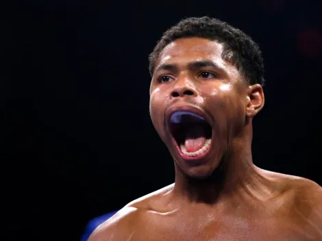 Shakur Stevenson calentó la previa con Jamel Herring