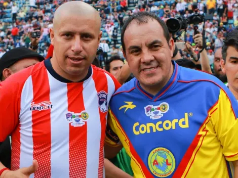 Épico ida y vuelta entre Cuauhtémoc Blanco y Bofo Bautista previo al Clásico Nacional