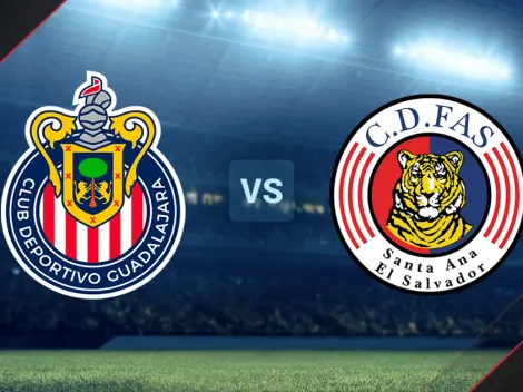 VER EN VIVO Chivas de Guadalajara vs. CD FAS | Canales de TV y Hora para mirar EN DIRECTO el amistoso entre clubes