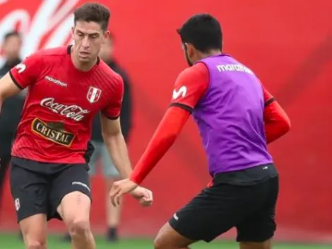 Santiago Ormeño presume su felicidad con la selección peruana