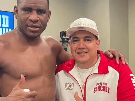 Eddy Reynoso le pidió una foto a una súper estrella justo antes que peleara Frank Sánchez