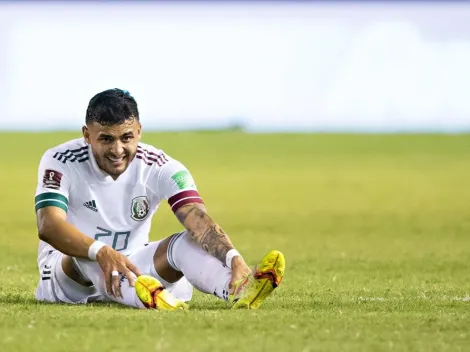 Sufre Chivas tras la dura lesión de Alexis Vega en el partido del Tri