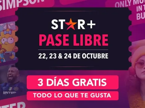 Pase libre de Star+: un fin de semana para disfrutar gratis el mejor contenido en México