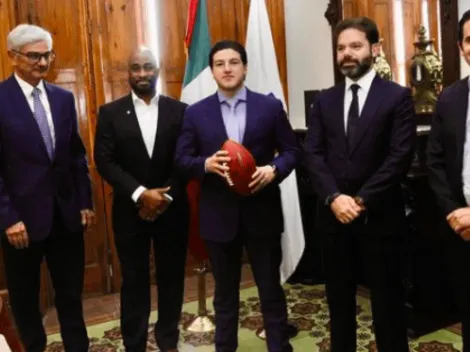 La NFL llegará a Nuevo León, anunció el gobernador Samuel García