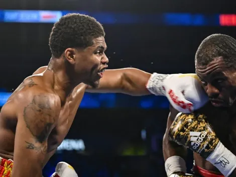 Tras propinarle el castigo de su vida, Shakur Stevenson le declaró su amor a Jamel Herring