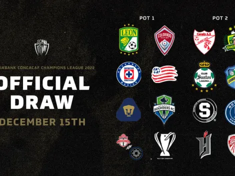 ¡Atención León, Cruz Azul, Pumas y Santos! Así será el sorteo de la Concacaf Champions League 2022