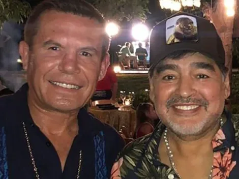 JC Chávez confesó que le dijo a Maradona en su cara que le caía muy mal